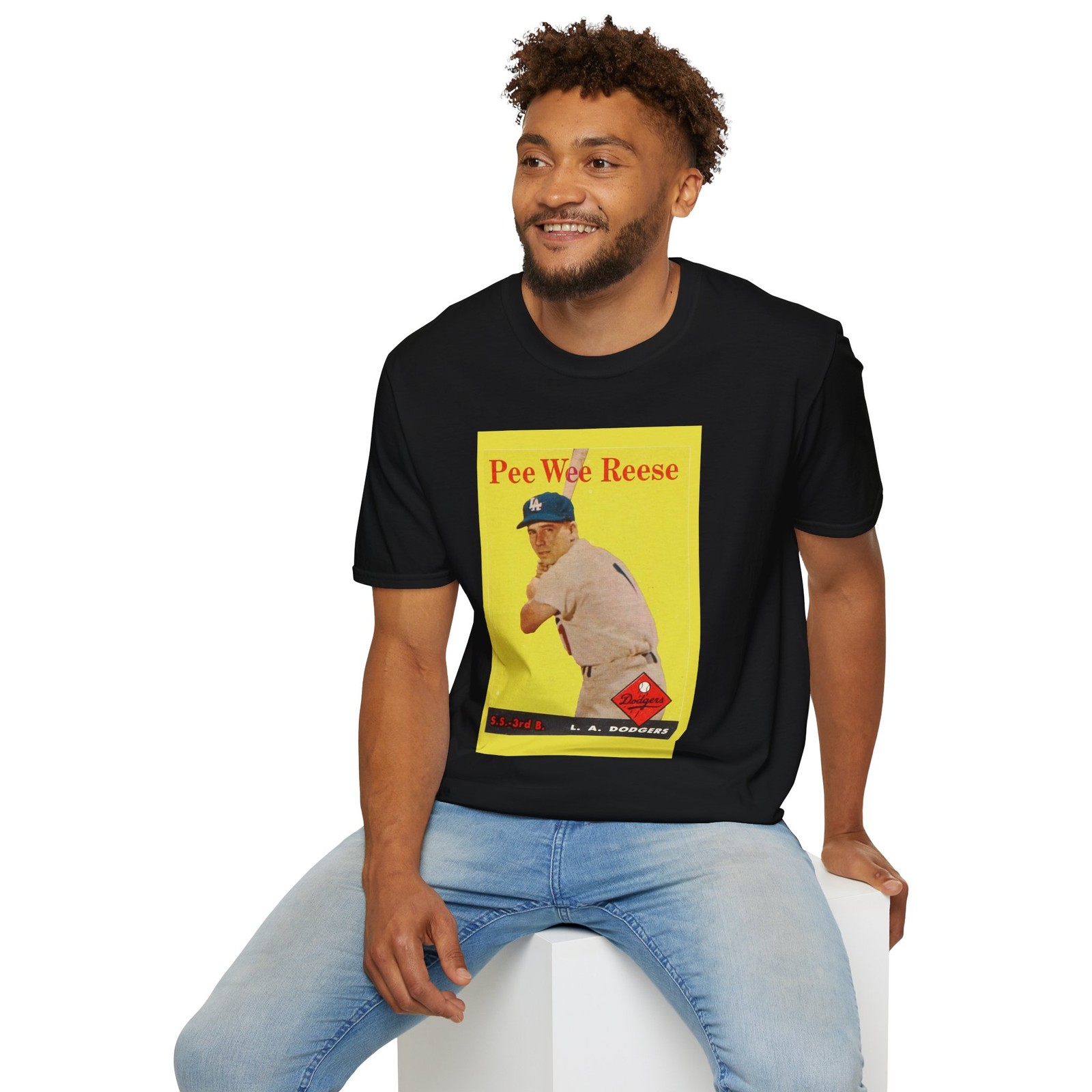 Pee Wee Reese Baseball T-Shirt, Unisex Retro Tee, Gift for Sports Fans, Classic