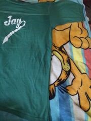 VTG BANTAM’S Tee Men’s Large Green Double Sided “Jay” DADDY KING 👑🔥