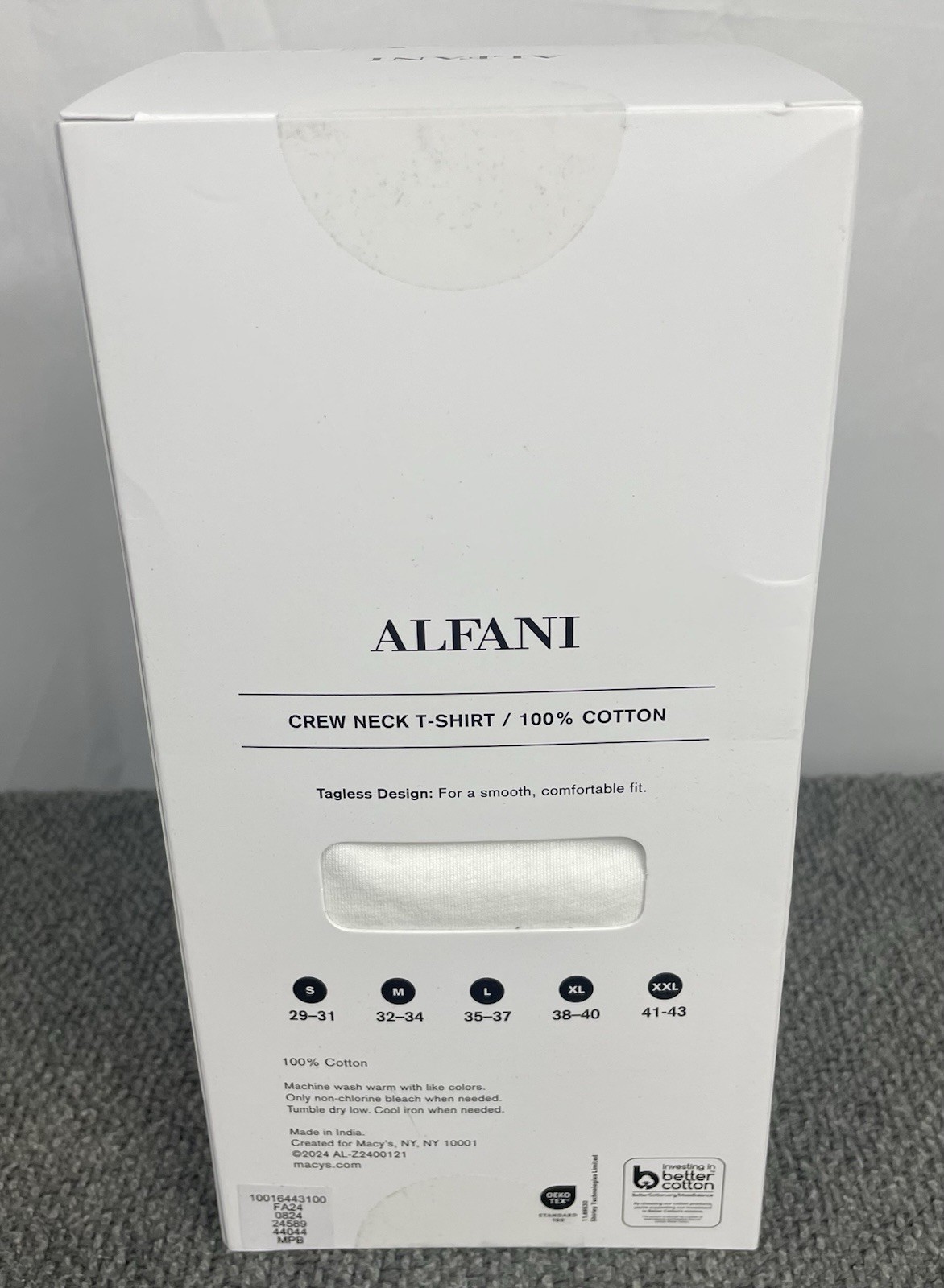 ALFANI Lot of 4 Men's XXL 4-Pack Slim-Fit Solid Cotton Undershirts 16 Total NWT gallery