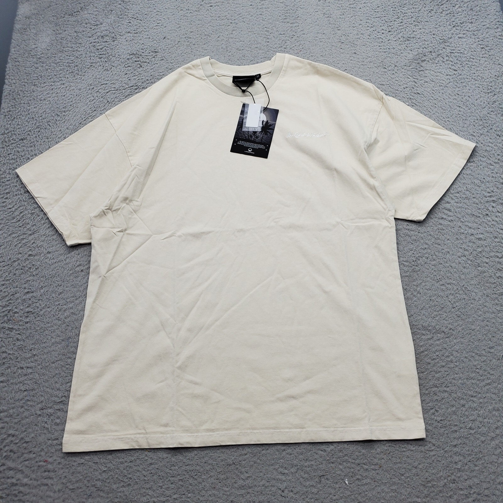 Lot Of 2 Unknwn Tee Shirt Men's M Multi Stretch Short Sleeve Crew Neck Pullover gallery