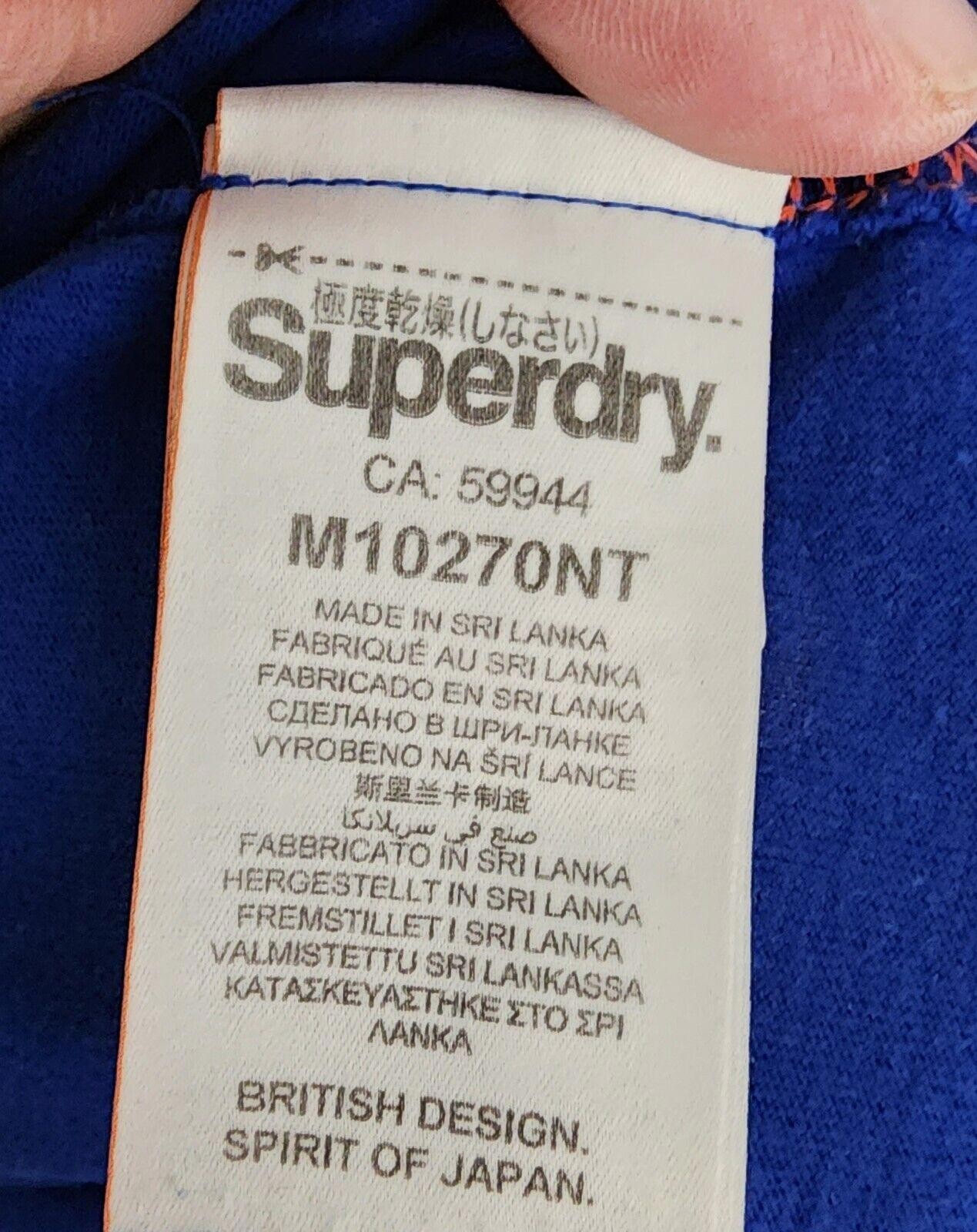 Superdry Shirt Mens Extra Large Short Sleeve Cotton Crew Neck Casual Jersey gallery