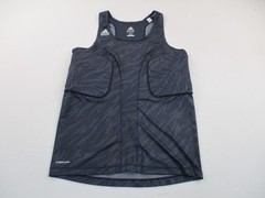 Adidas Techfit Climacool Compression Shirt Mens 2XT Blue Tank Top Padded