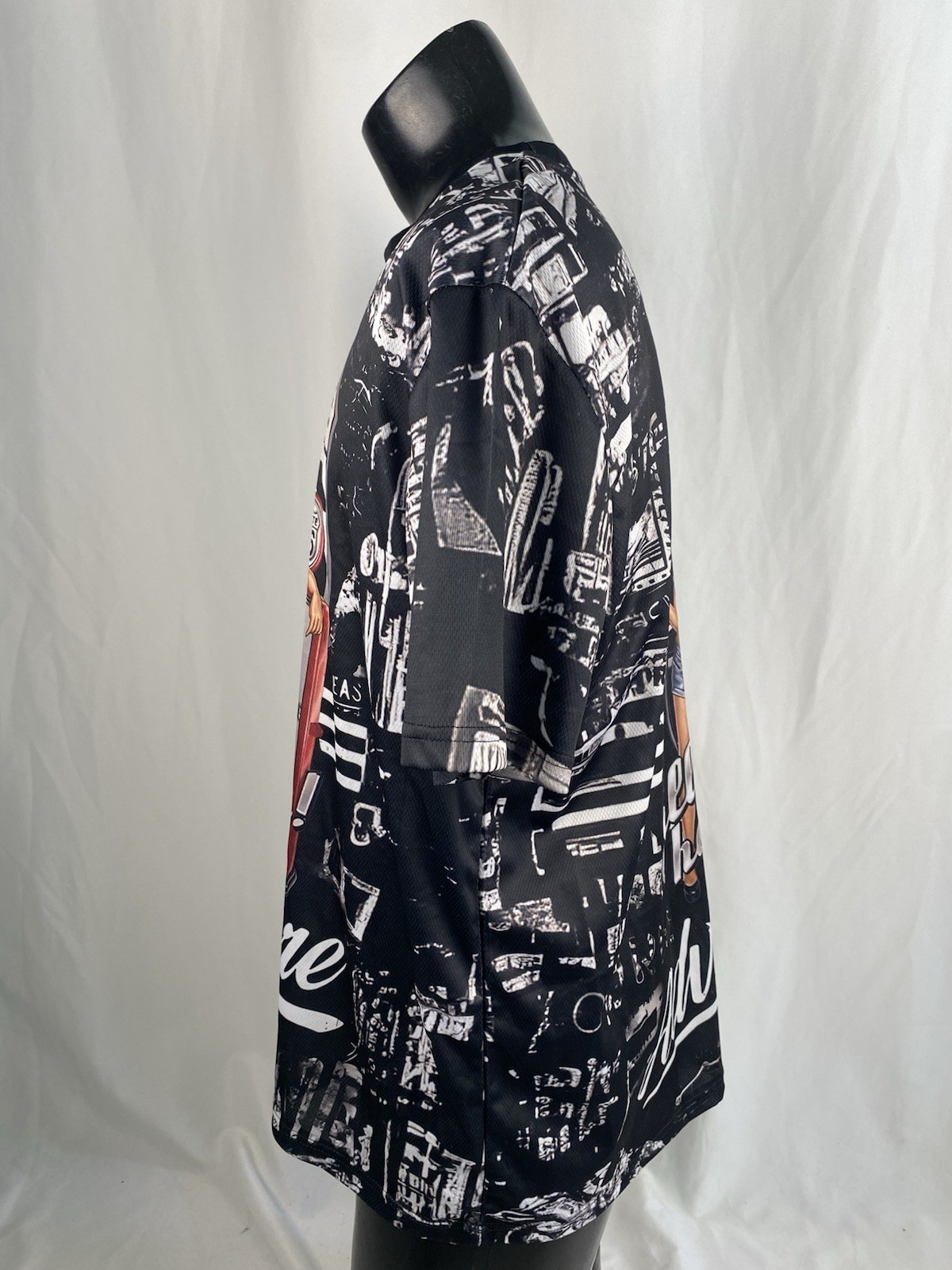 Route 66 Americana PinUp Girl Graphic Shirt Men’s XXL Polyester/Spandex Blend gallery