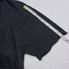 Rag & Bone Men’s Gray Hartley Cotton Linen Crew-Neck Short Sleeve T-Shirt Sz L