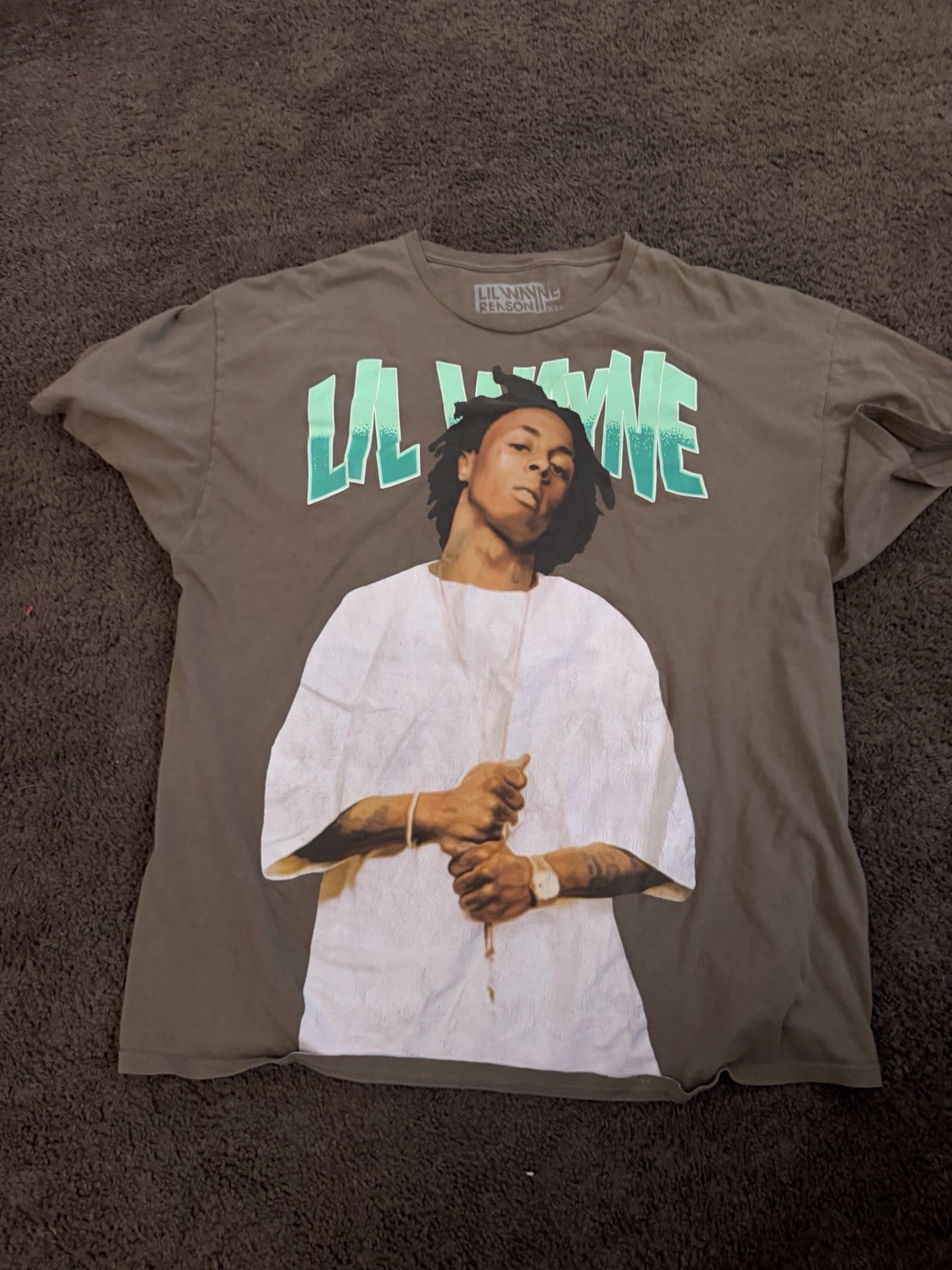 Lil Wayne T-Shirt With The Carter One Picture On The Front