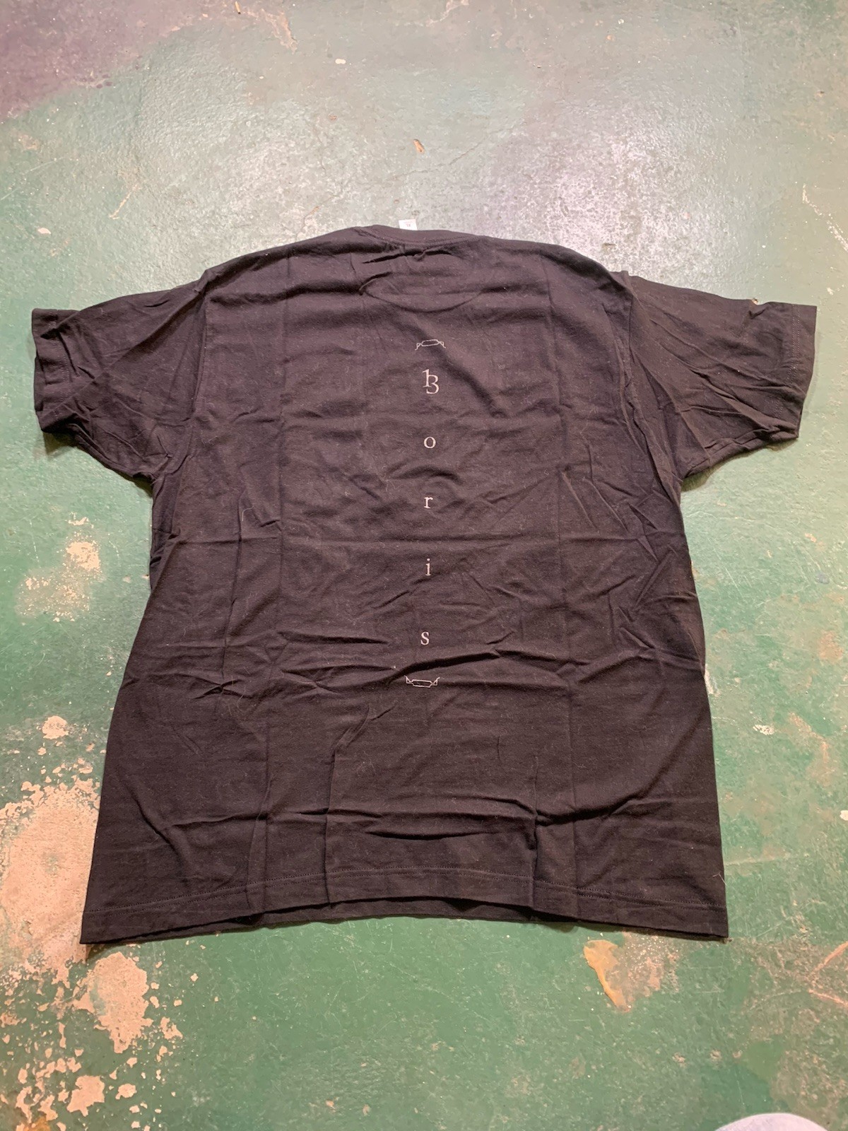 BORIS Japanese Metal Band Black Graphic Print Cotton T-Shirt XL gallery