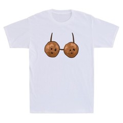 Coconut Summer Coconuts Bra Funny Graphic Gift Humor Men’s Short Sleeve T-Shirt
