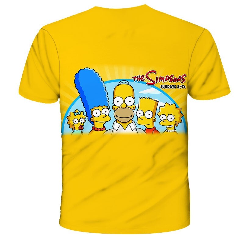 Funny The Simpsons T-Shirt Double-Sided Unisex Adult Size Large Medium Small gallery