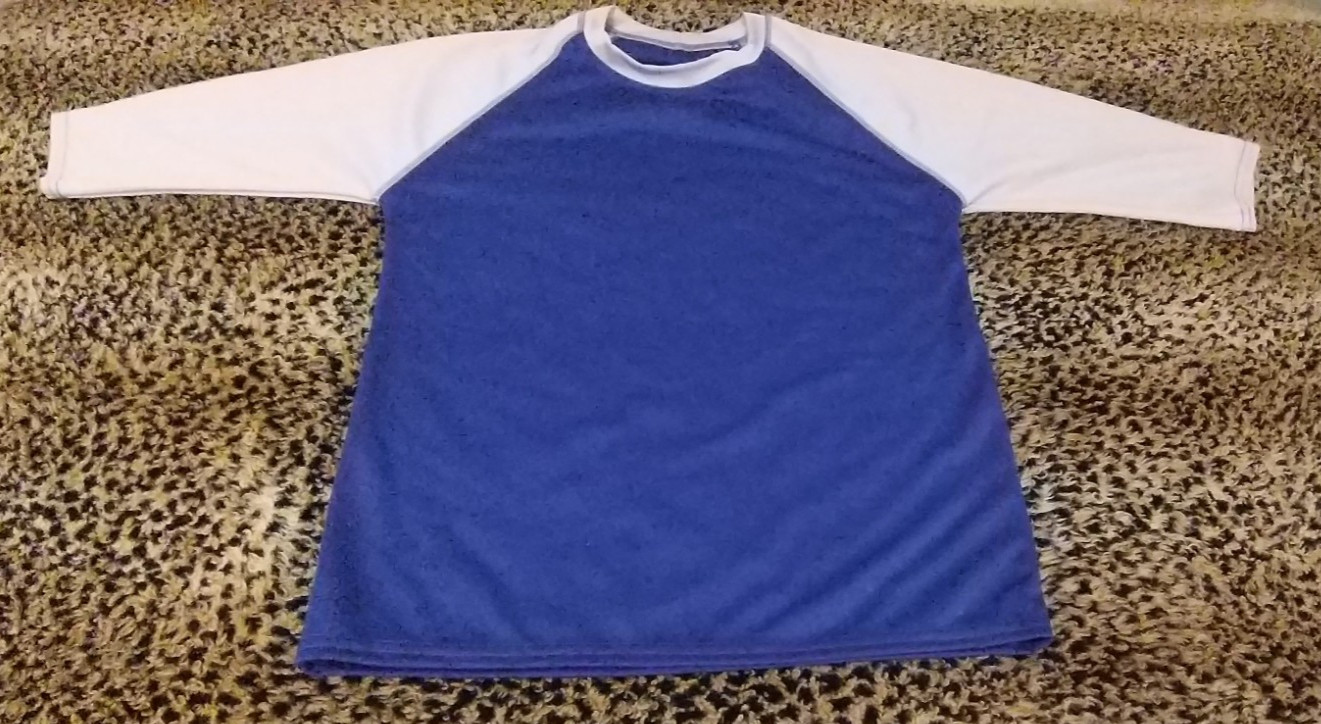 3 Packs Men's 3/4 Sleeve Crew Neck Raglan Jersey Baseball Tee Shirts Size Small gallery