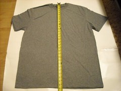 Anvil by Gildian Graphite Heather Grey 50% /50% S/S T-Shirt Size XL NEW