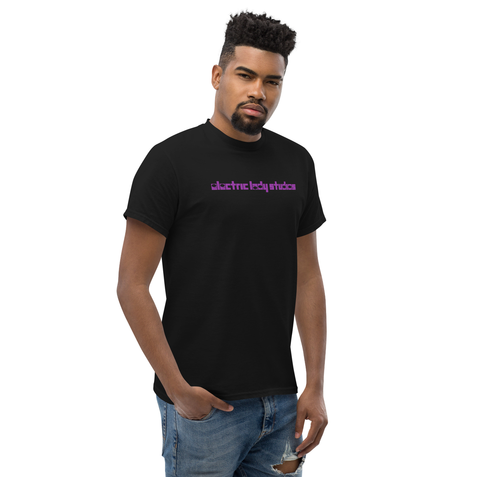 Electric Lady Studios Purple Logo Hendrix Tee gallery