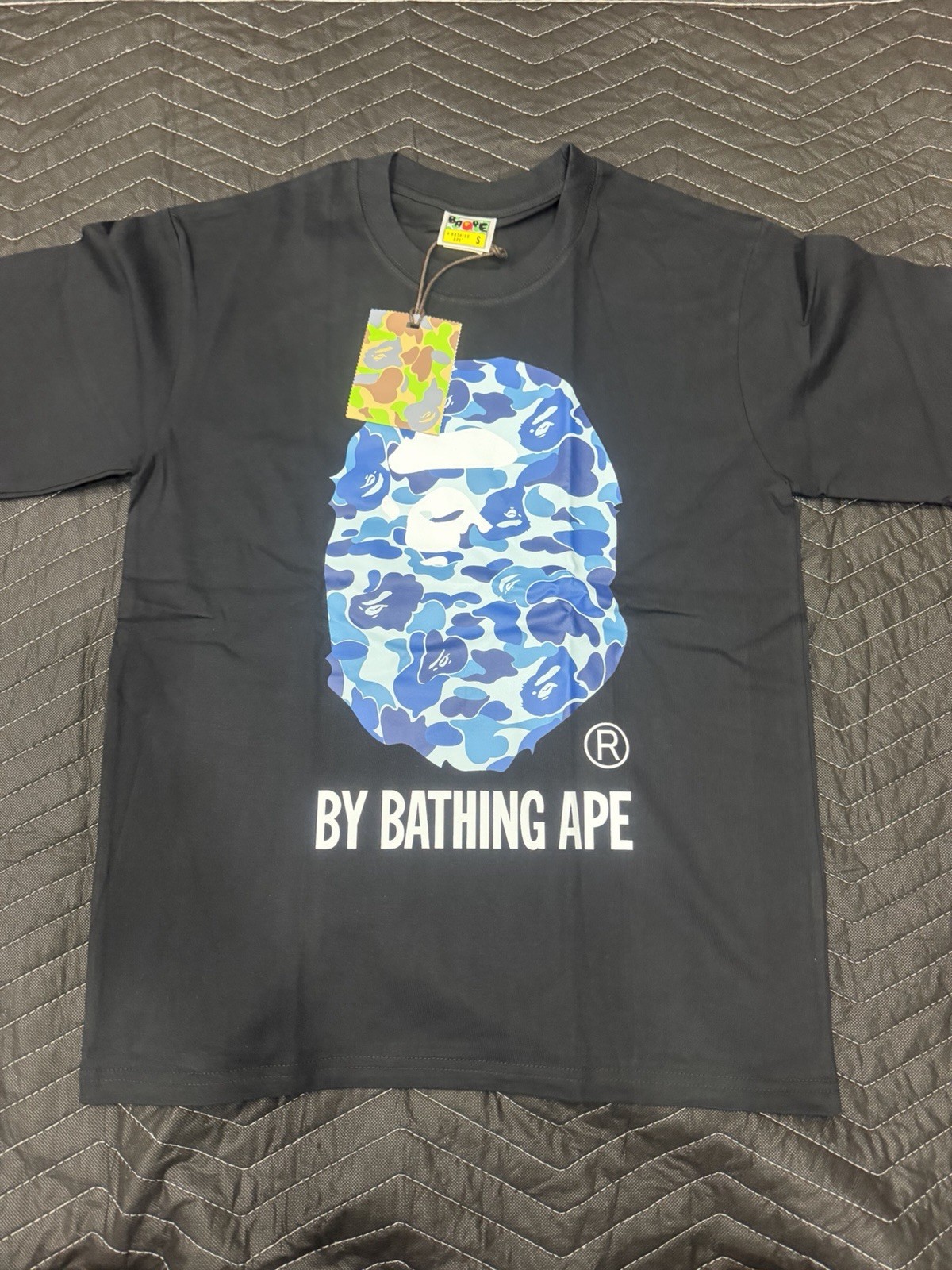 Blue bape shirt gallery