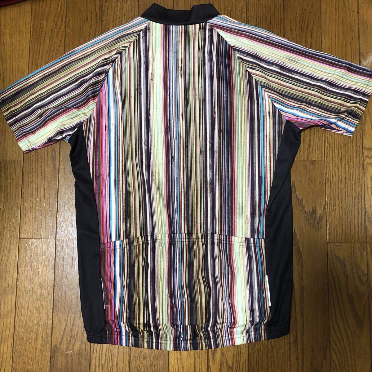 Pearl Izumi Men's M Jersey Paul Smith Multistripe Style Used Japan gallery