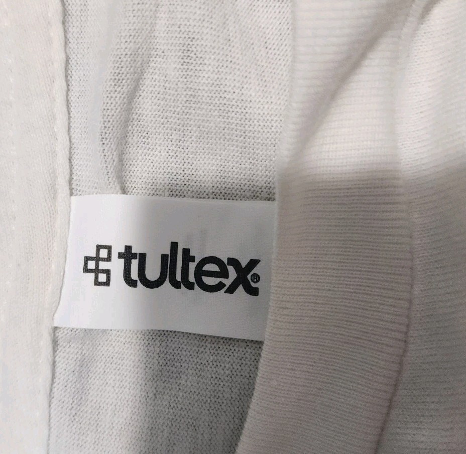 Tultex 202 Mens Size Large Beige K-Love On. World Off. Short Sleeve T-Shirt gallery