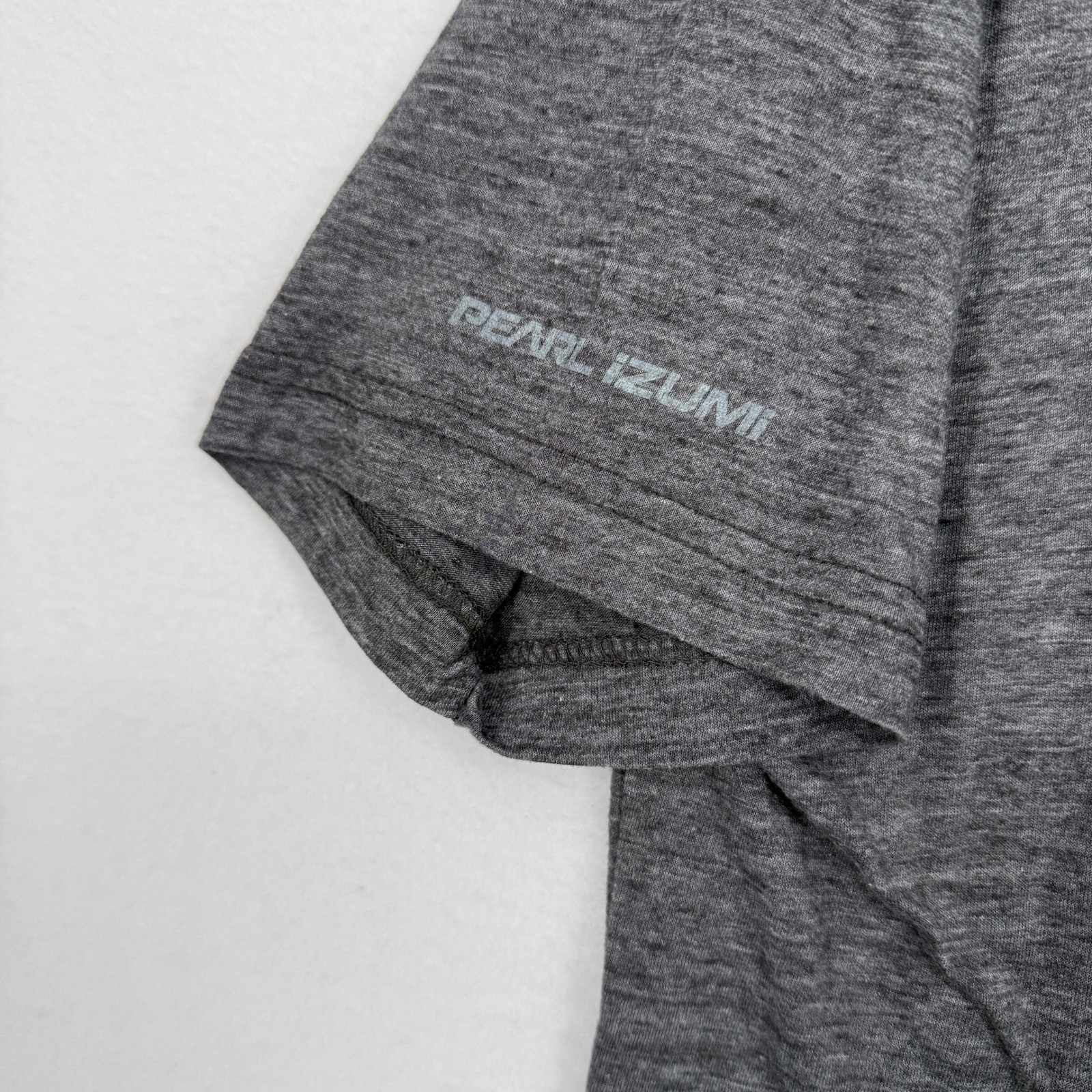 Pearl Izumi T-Shirt Mens Large Gray Fleet Feet Training Swim Bike Run Triathlon gallery