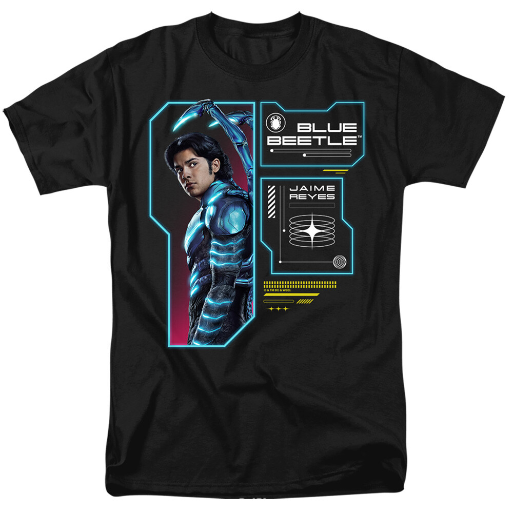 Blue Beetle "Data Read Out" T-Shirt or Sleeveless Tank - through 5X gallery