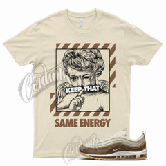 ENERGY Shirt for Air Max 97 Medium Brown Mushroom Muslin Pink Foam Crepe 1
