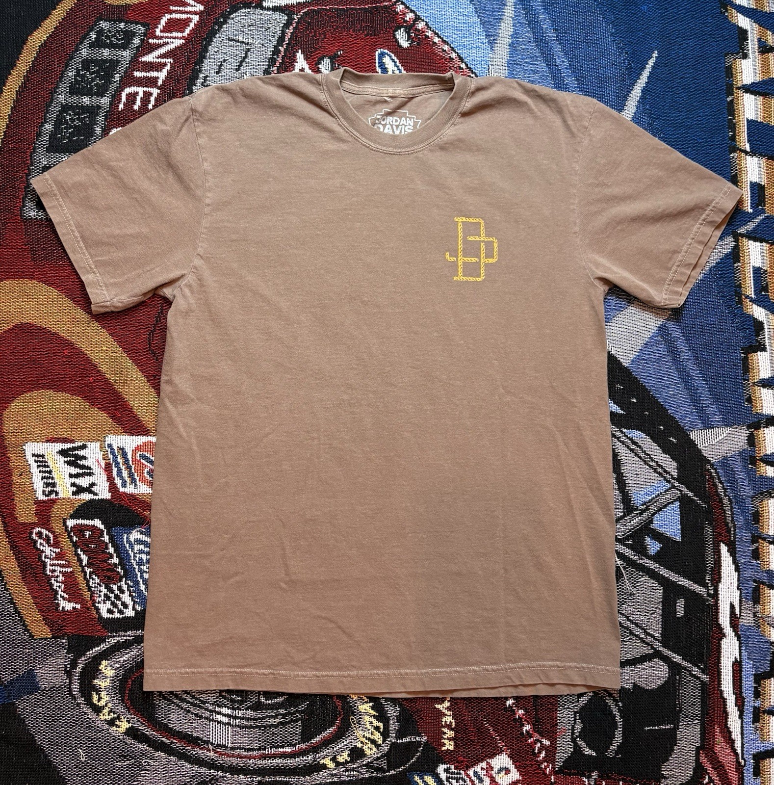 Jordan Davis Shirt Bar None Men Large Country Music Brown Official Merch gallery
