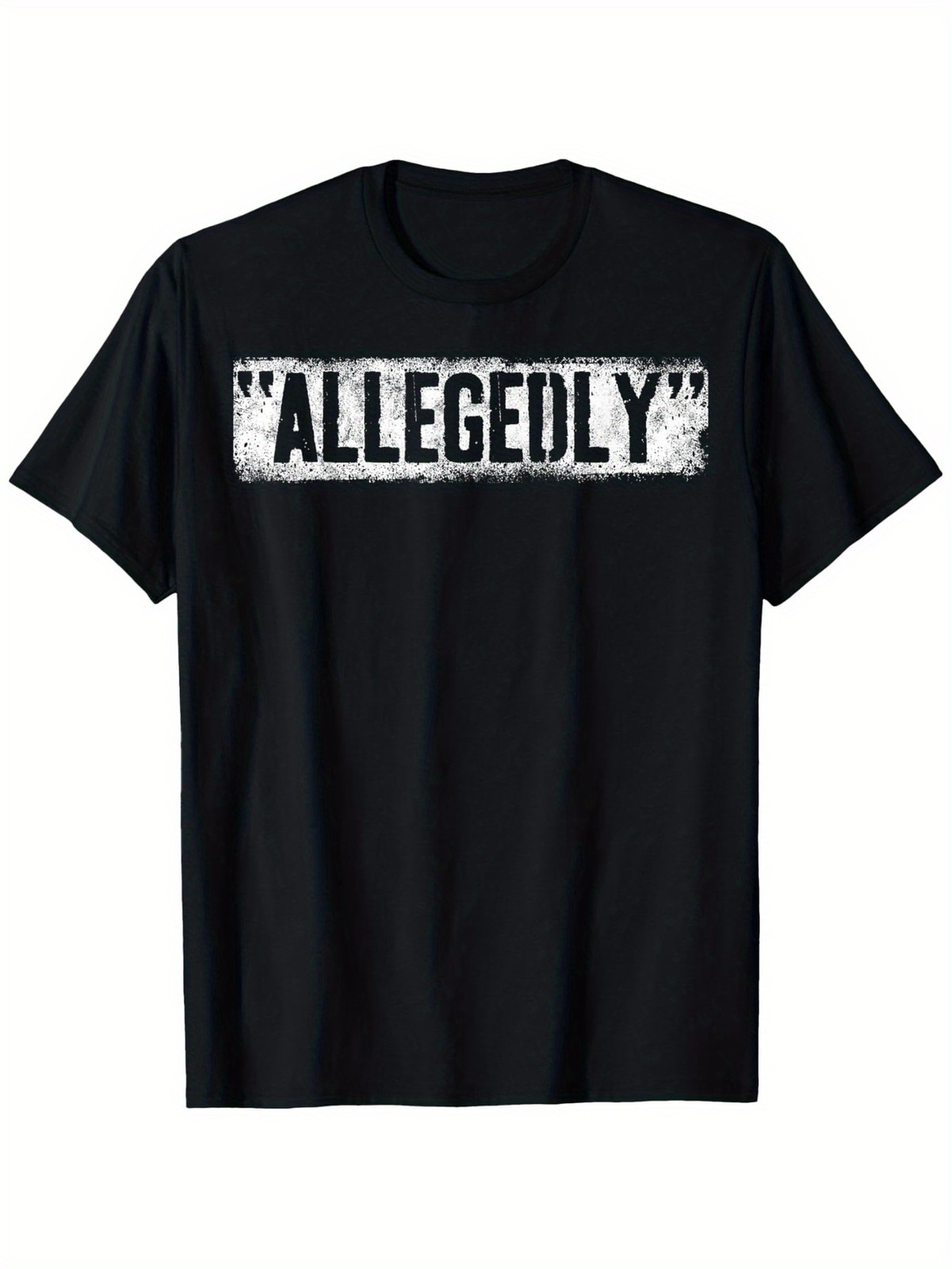 Allegedly Funny T-Shirt Sarcastic Humor Meme Graphic Tee gallery
