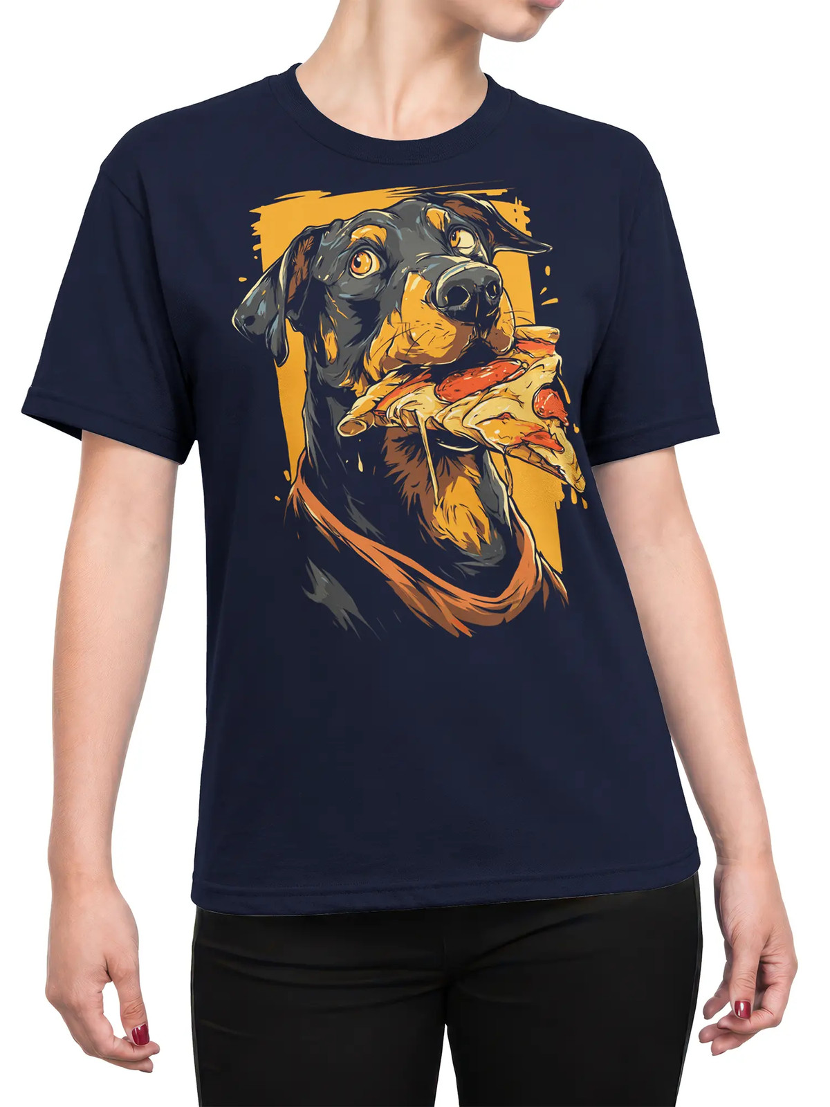 Pizza Bandit Dog T-Shirt | Unisex gallery