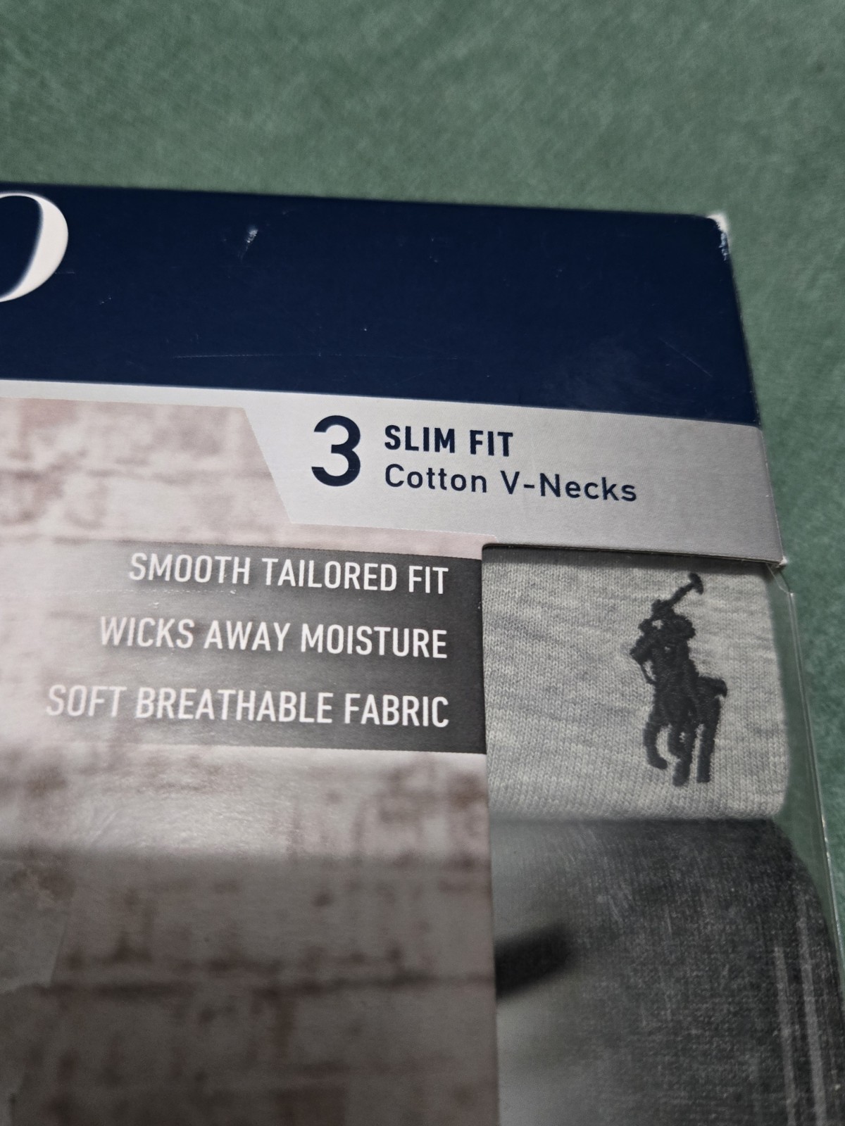 3 Pack Ralph Lauren Polo Slim Fit Cotton Crewneck T-Shirt Mens SMALL Gray gallery