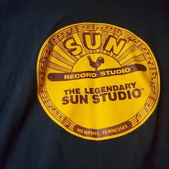 Vintage Sun Records Studio Memphis Tennessee Long Sleeve Shirt XL Rooster Logo
