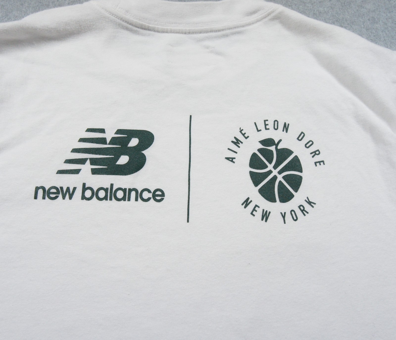 Aime Leon Dore Shirt Men Small White Streetwear Graphic Tee New Balance Sonny gallery