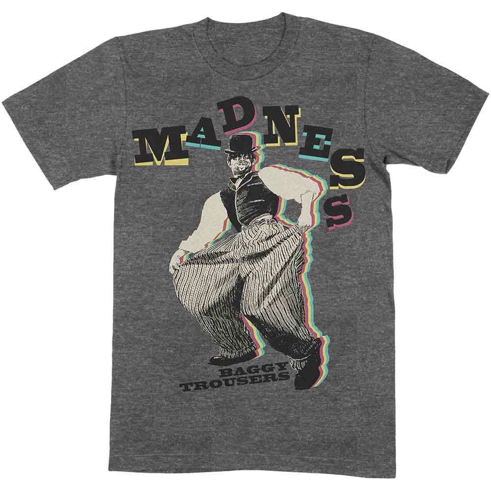 Madness Baggy Trousers T-Shirt Grey New gallery