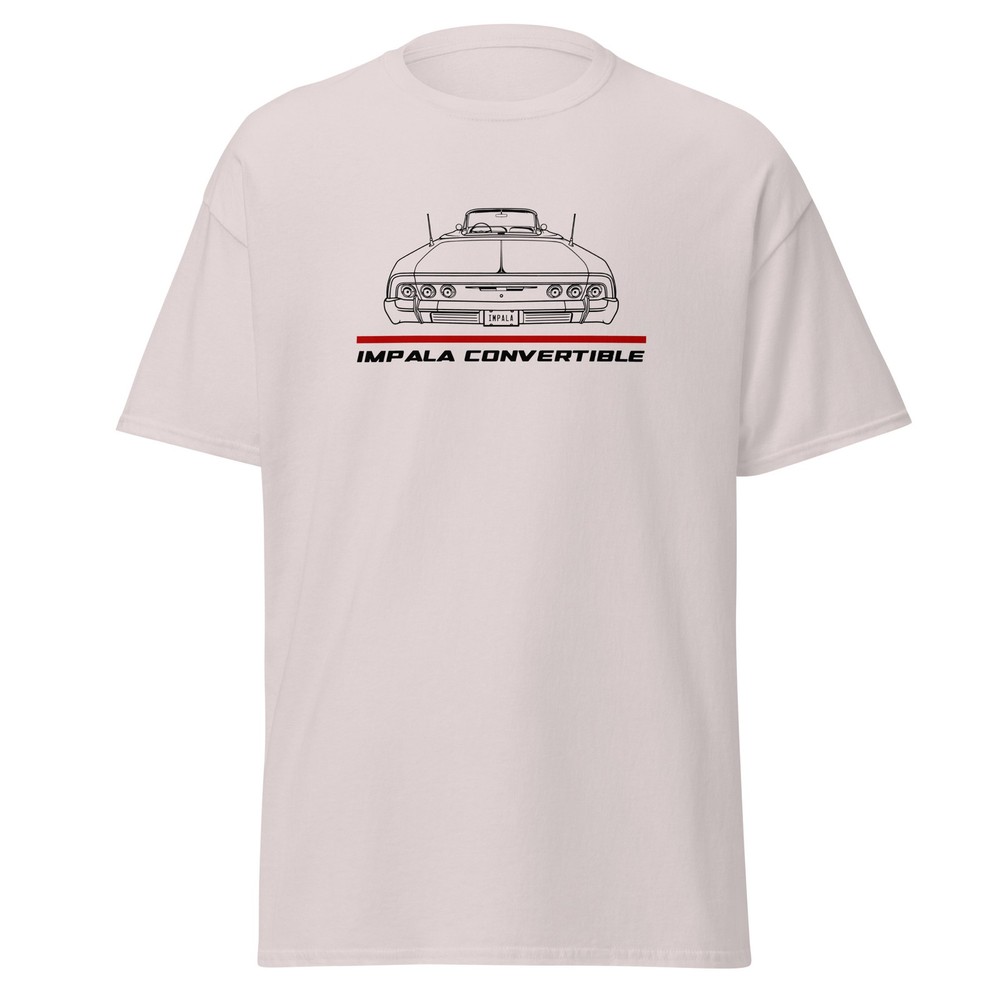 For Chevrolet Impala Convertible 1964 Fans Lowrider T-Shirt Birthday Gift