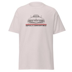 For Chevrolet Impala Convertible 1964 Fans Lowrider T-Shirt Birthday Gift