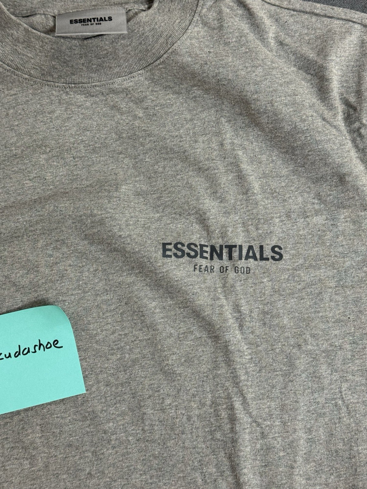 Essentials Fear Of God FOG Long Sleeve Shirt Size Large Gently Used gallery
