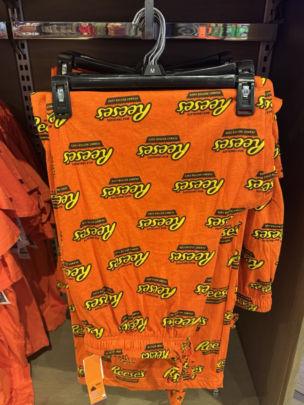 Hershey's Chocolate World NYC x Reeses Peanut Butter Cup Adult Pajama Pants gallery