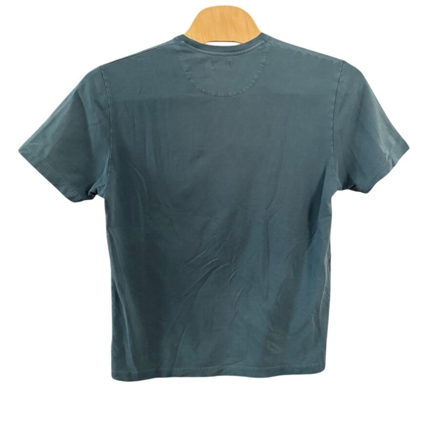 Tomorrows Laundry Classic Fit T-Shirt Mens Large Teal Blue Cotton Modal Stretch gallery