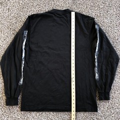 Half Evil 333 Skulls Long Sleeve Graphic T-Shirt Mens M Streetwear Gothic Grunge