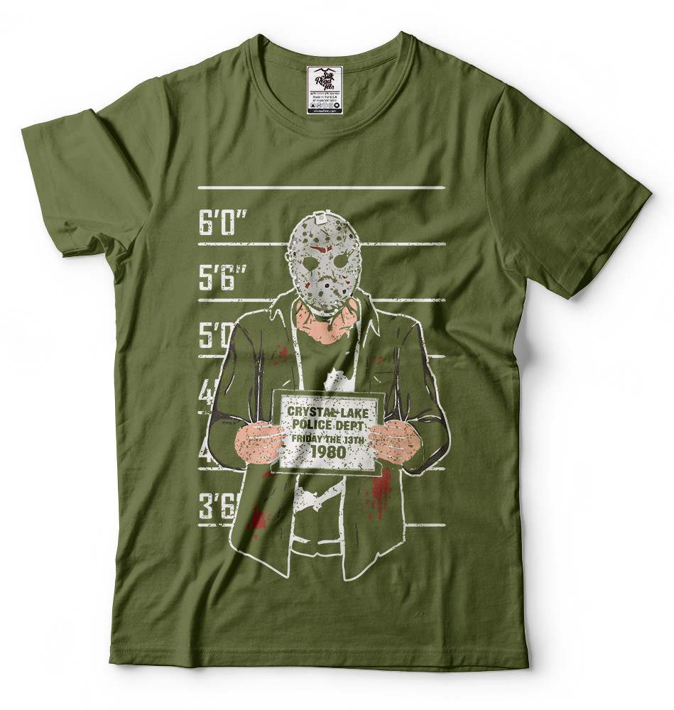 Friday 13th T-shirt Jason Popular Culture Shirt Counselor Camping T-shirt gallery