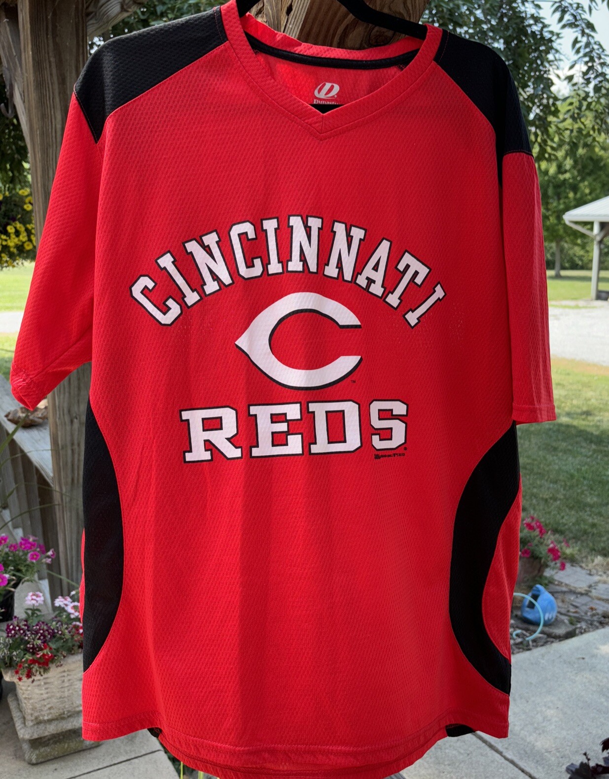 Vintage Dynasty Cincinnati Reds Baseball Mens Size XL 46-48 Shirt Red Tee Tshirt gallery