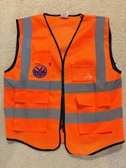 Teams Safety Vest Reflective High Visibility New York