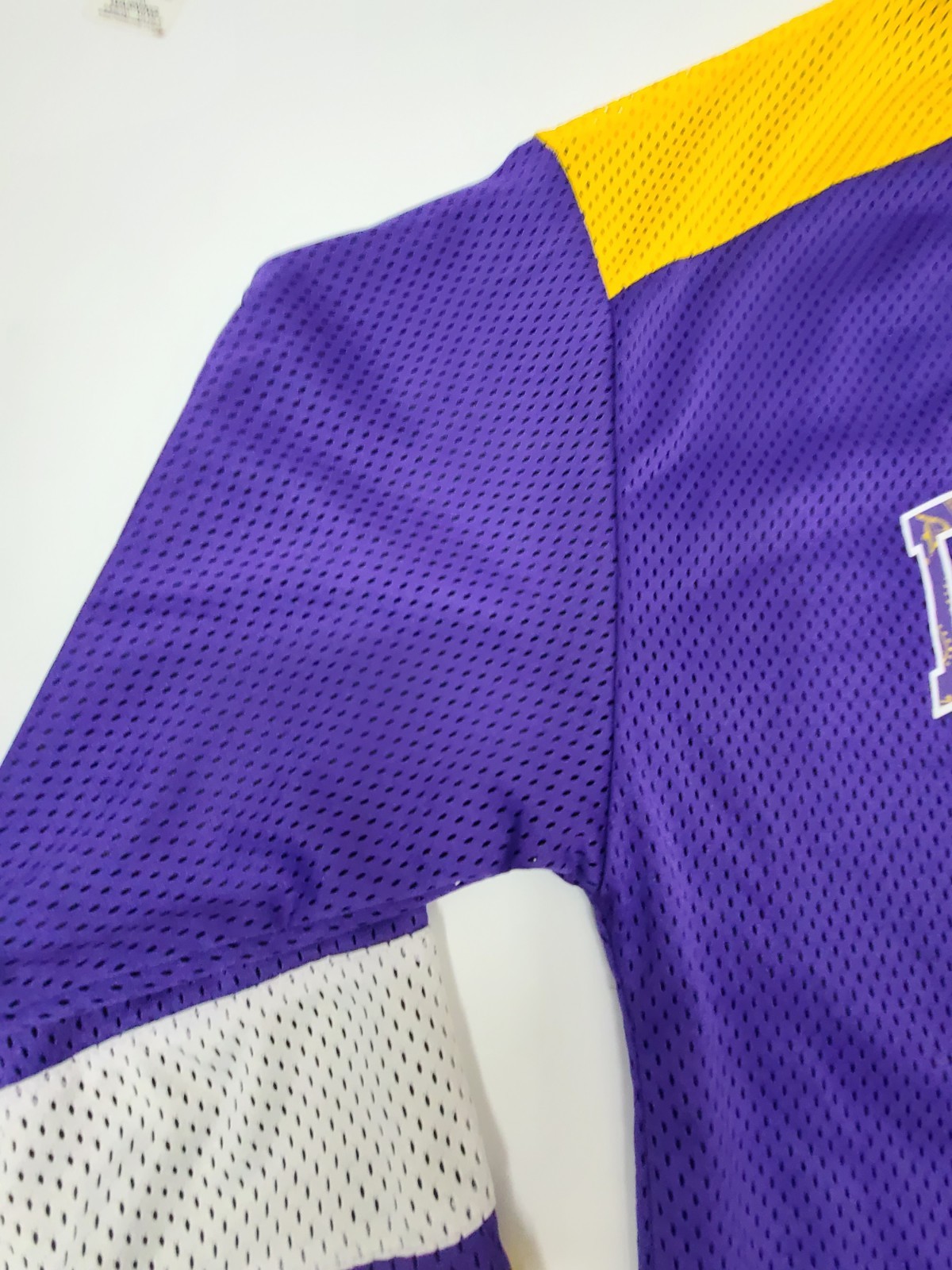 Snoop Dogg Dogg Supply Hockey Jersey Mens Medium Purple Yellow Streetwear Hiphop gallery