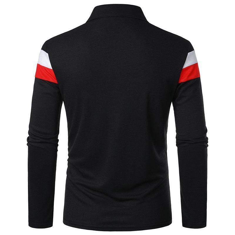 Camisa De Manga Larga Moda Casual Primavera Otoño Camiseta Estampado Para Hombre gallery