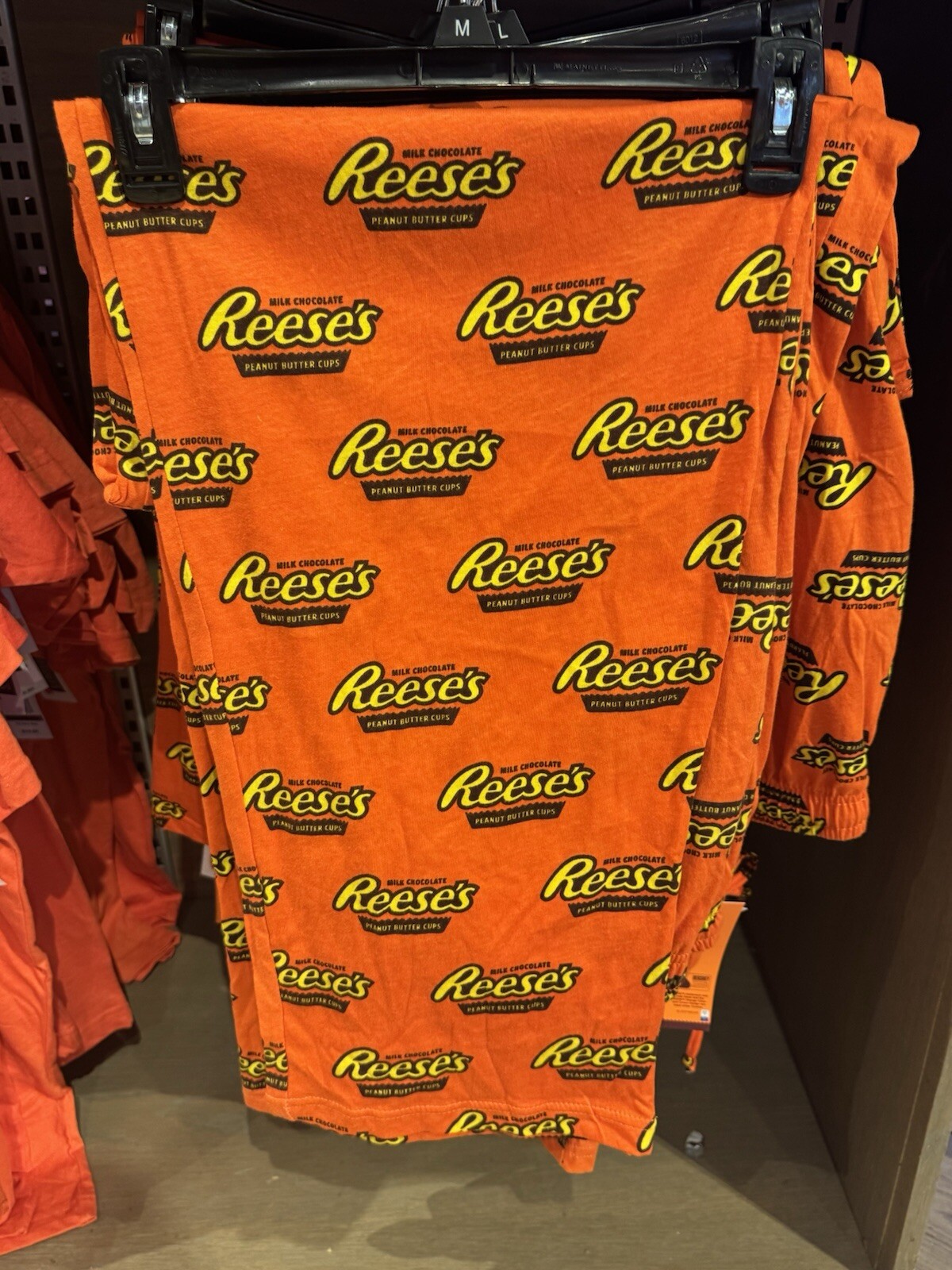 Hershey's Chocolate World NYC x Reeses Peanut Butter Cup Adult Pajama Pants gallery