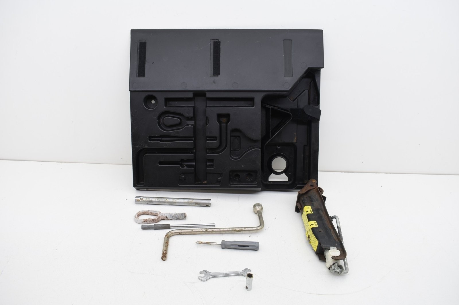 2002 BMW Z3 Trunk Spare Tool Kit Storage Tray With Tools OEM KW52