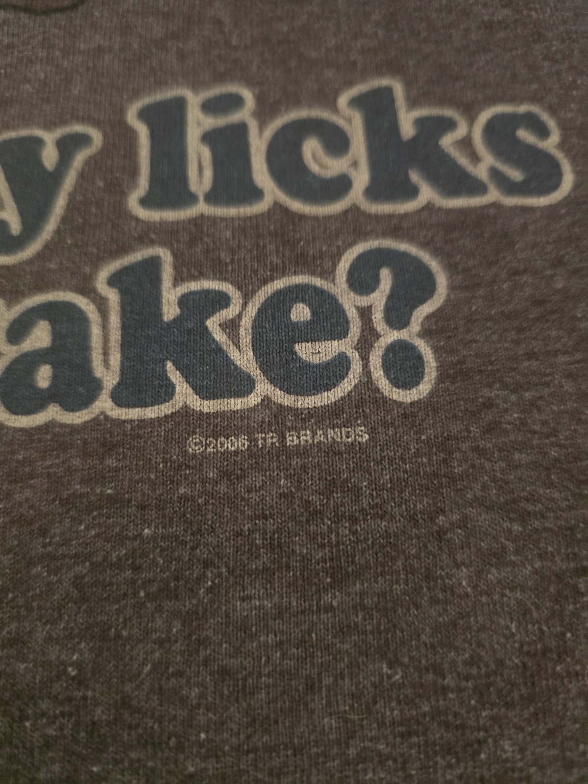 Vintage Ringer OWL How Many Licks Tootsie Pop T-Shirt Size Med Retro gallery