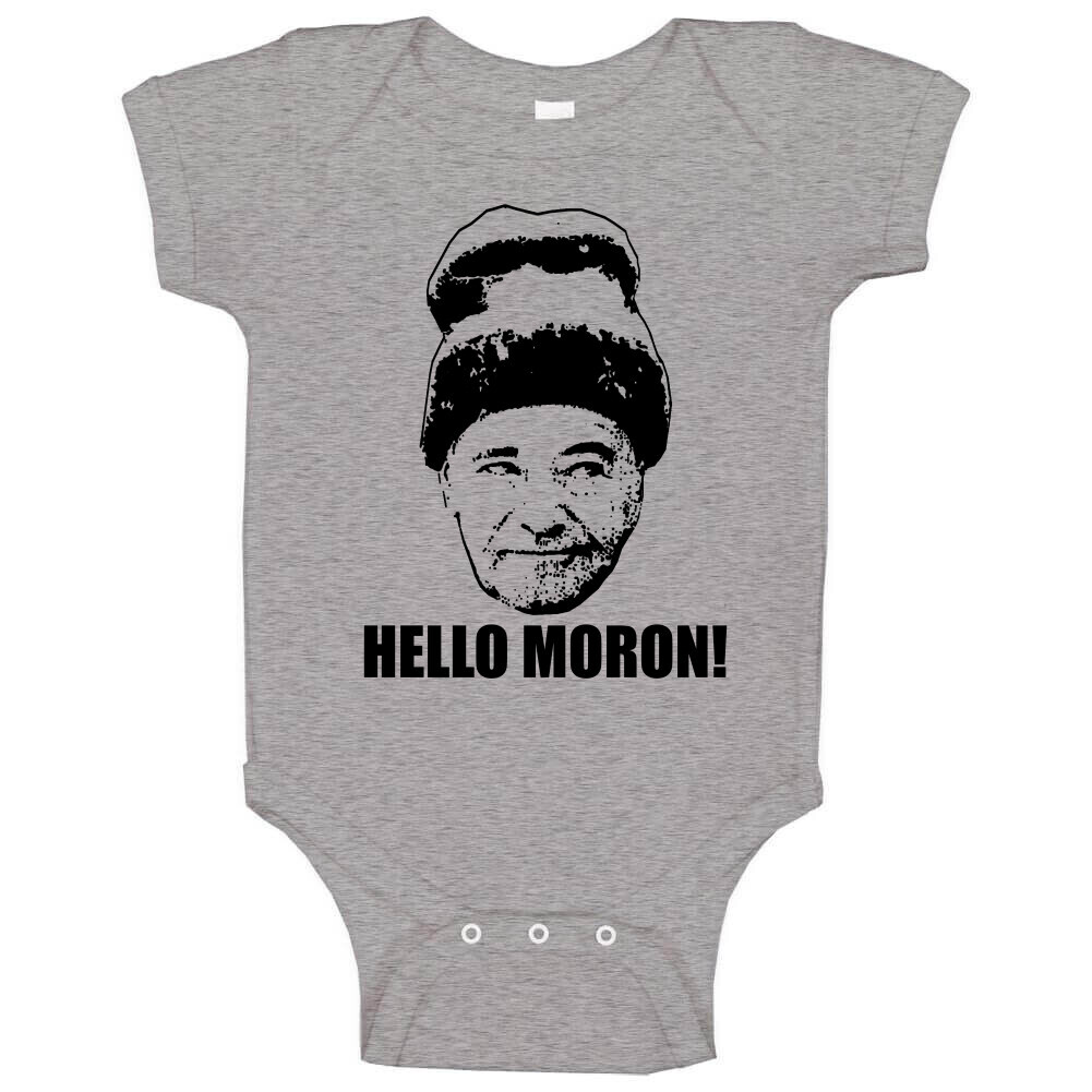 Grumpy Old Men Quote Hello Moron T Shirt gallery