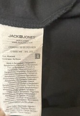 Jack & Jones Don’t Quit Short Sleeve Black Crew Neck T-Shirt Mens Medium New