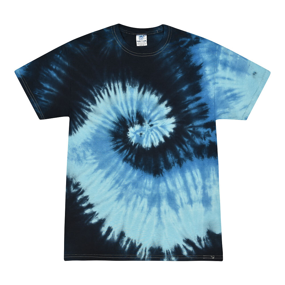 Tie Dye T-Shirts Multi-Color Adult Size 4XL - 5XL 100% Cotton Colortone gallery