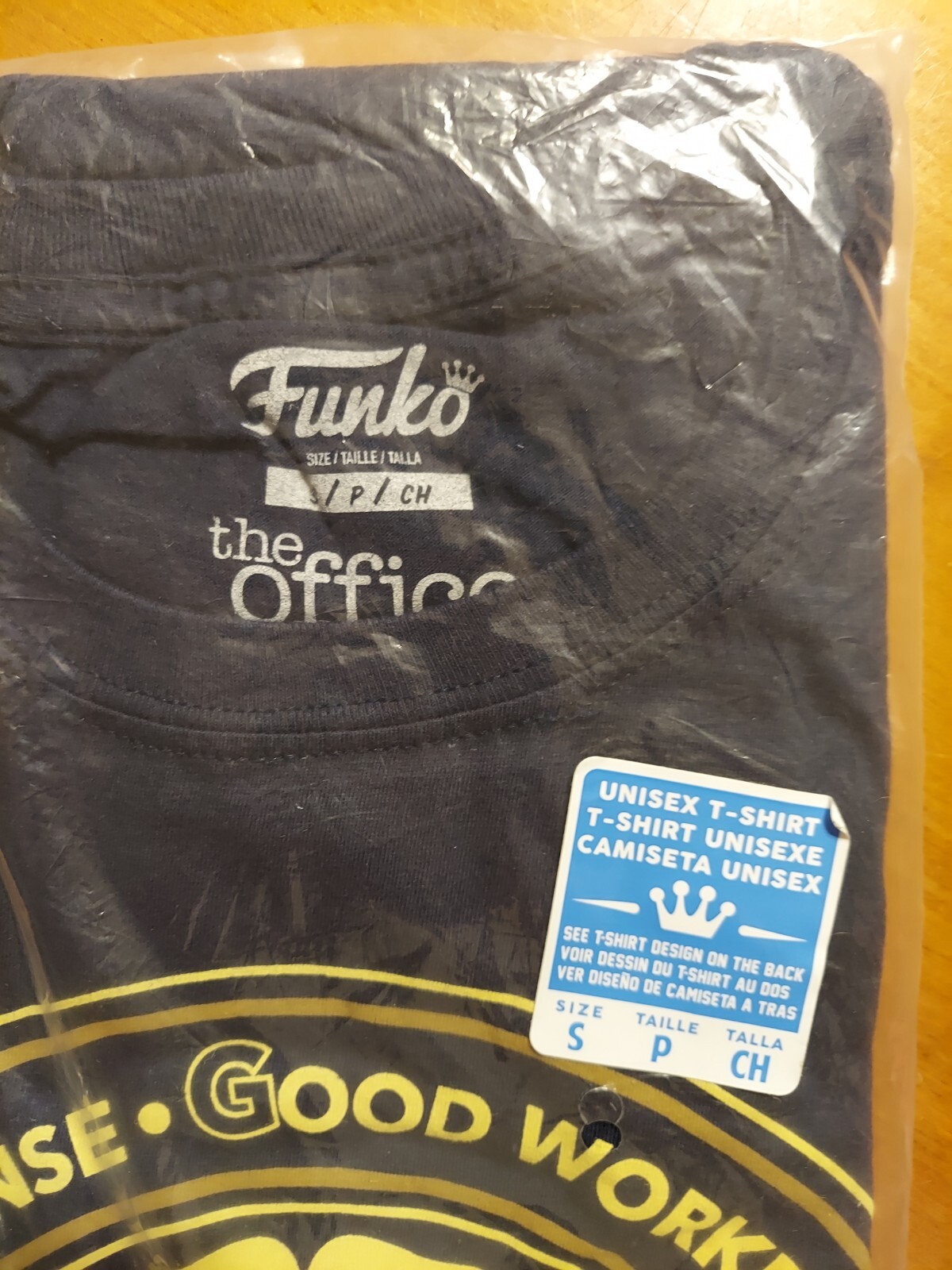 Funko Pop! Tees Tee T-Shirt Adult Unisex Small S The Office Dunder Mifflin FACT gallery