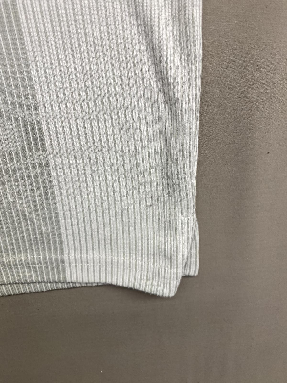 Array Body Rock BR 1 2 Tone Grey Striped T-Shirt No Size Tag See Measurements gallery