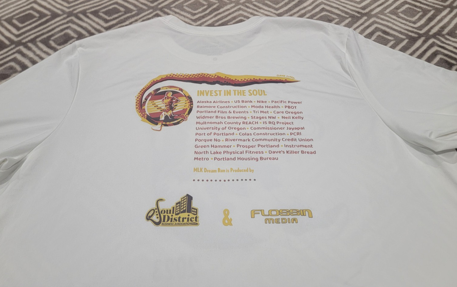 2023 Nike MLK Dream Run Martin Luther King Dri-Fit T-Shirt Men XXL White gallery