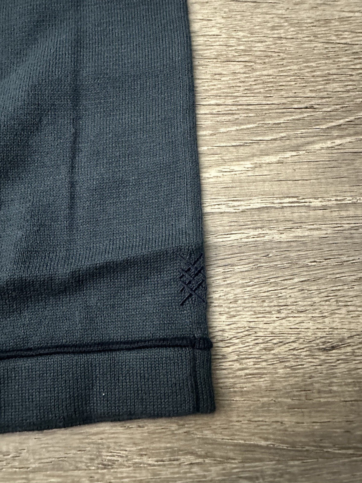Rhone Compass Knit Tee Men’s Large Deep Sea Blue/ True Navy gallery