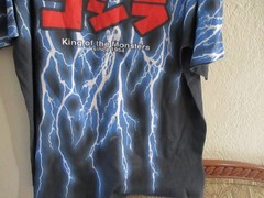 Godzilla Lightning Shirt Large BoxLunch Exclusive King of the Monsters Japanese